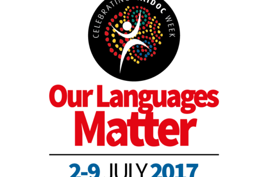 NAIDOC Logo. Our Languages Matter 2-9 July 2017