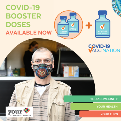 COVID-19 booster doses available now